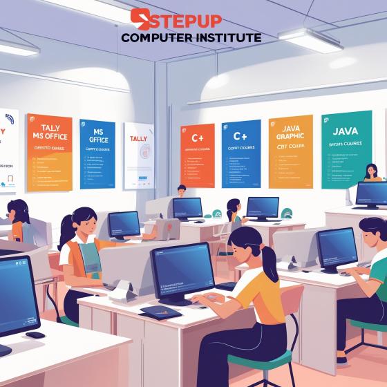 stepup comuter institute join for computer courses